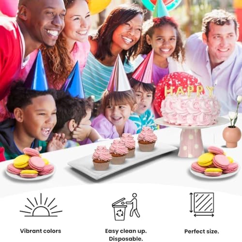 Fair Goods Airlaid 100 Paper Tablecloths 70 X 48