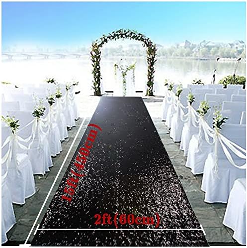 Partisout Sequin Aisle Runner Wedding Carpet