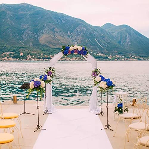 KAMPCO White Aisle Runner Carpet for Wedding Party Decorations