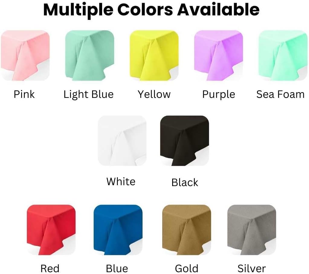 Fair Goods Airlaid 100 Paper Tablecloths 70 X 48