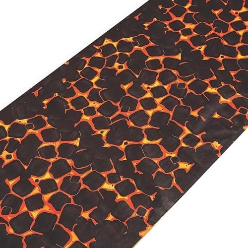 Hot Coals Aisle Runner - 10 Feet Long - Party Decor