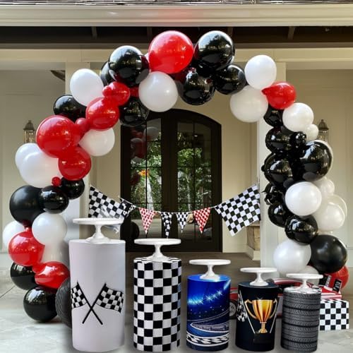 5 Piece Stretch Cylinder Covers for Birthday Decor