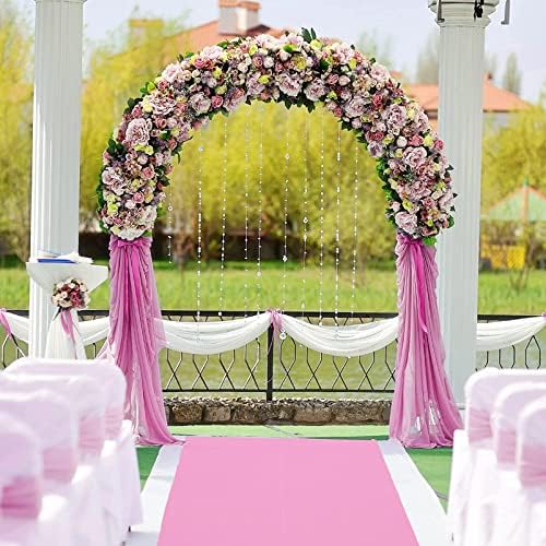 KAMPCO Wedding Aisle Runner Pink 2mm Polyester Carpet