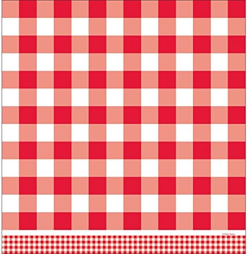 Creative Converting Plastic Table Cover 54x108 Picnic Basket