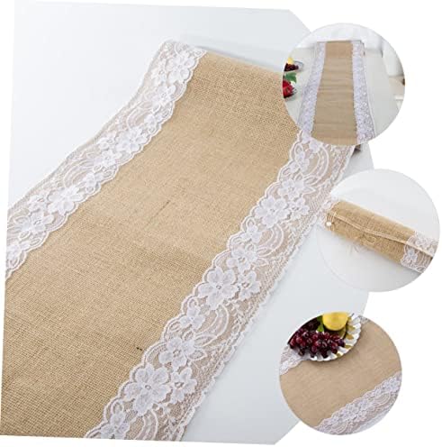 RORPOIR Lace Table Runner for Rustic Weddings and Events