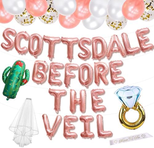 Scottsdale Bachelorette Party Decorations with Balloons
