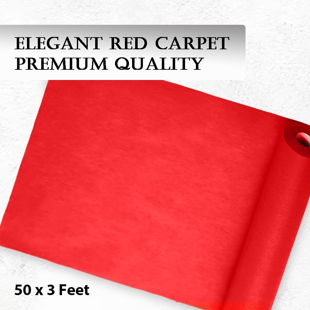 Elegant 50x3 Ft Disposable Aisle Runner