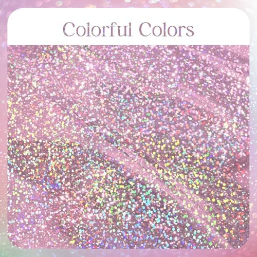 8 pcs Pale Pink Holographic Tablecloths for Birthday Parties and Weddings