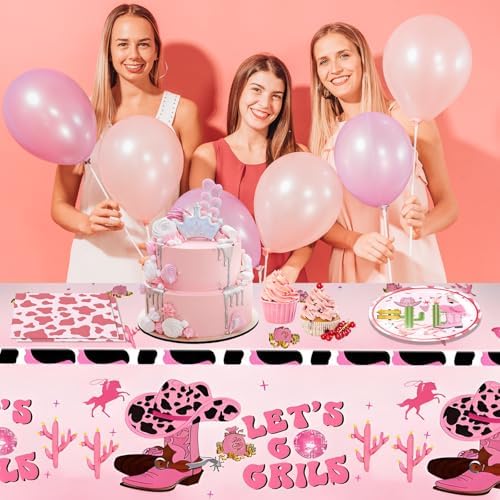 41Pcs Wild West Cowgirl Party Decorations