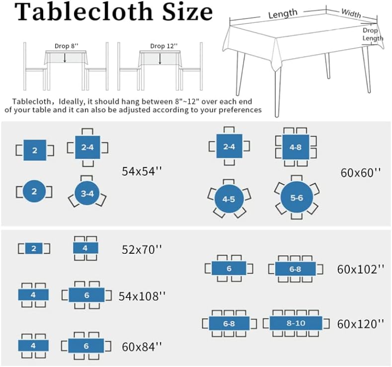 Rainbow Theme Tablecovers for Party Decoration 55x70 Inches
