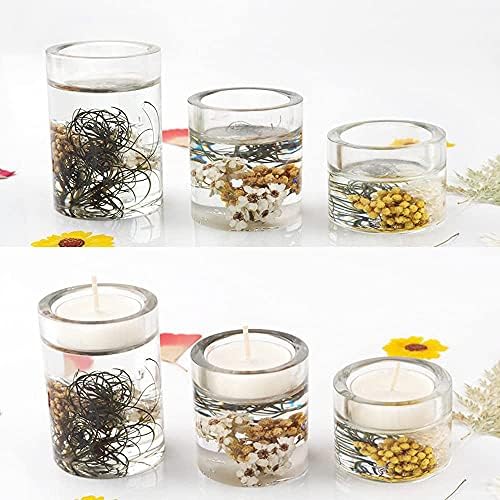 3PCS Tealight Holder Molds for DIY Resin Crafts