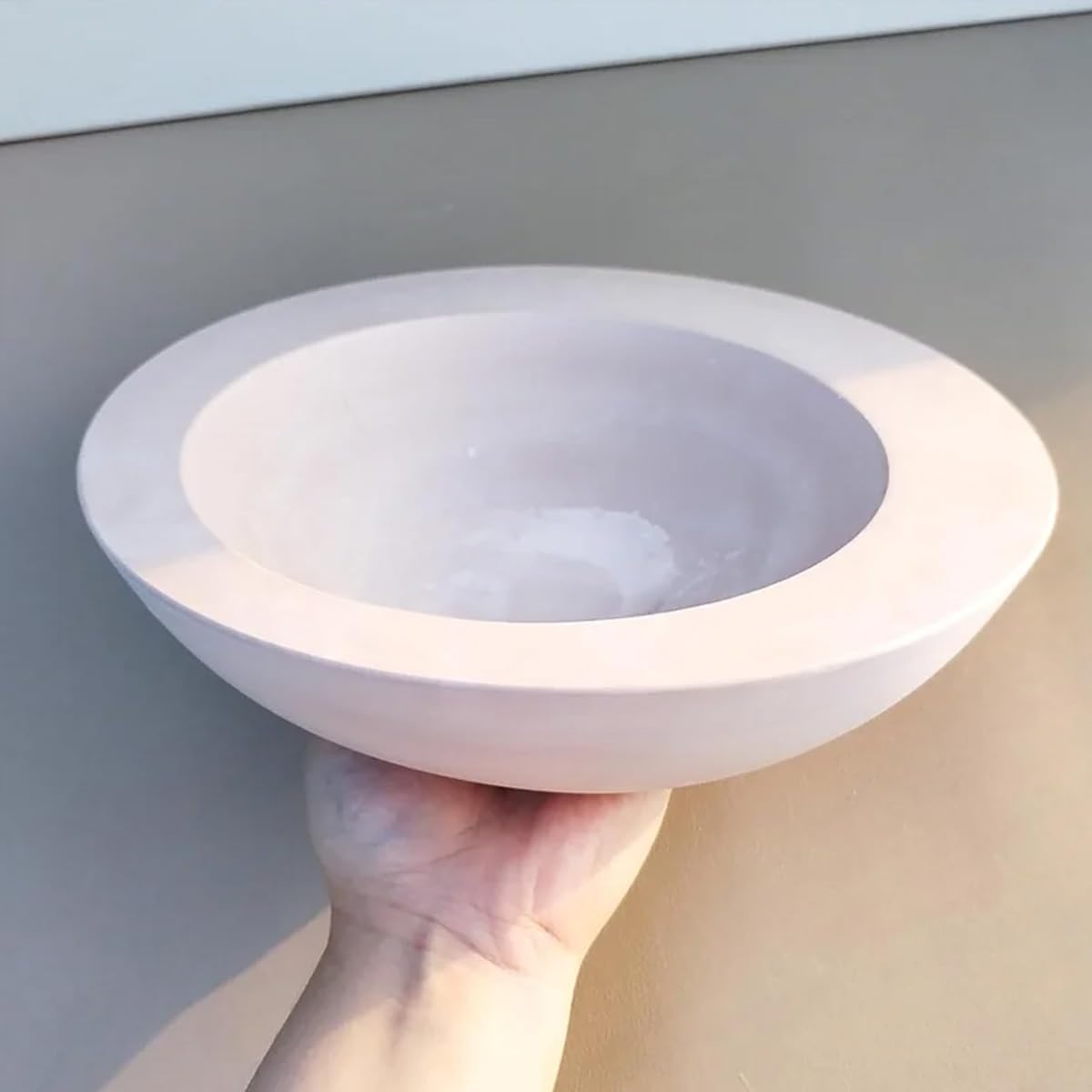 Large Round Resin Casting Mold for Candle Holders and Storage