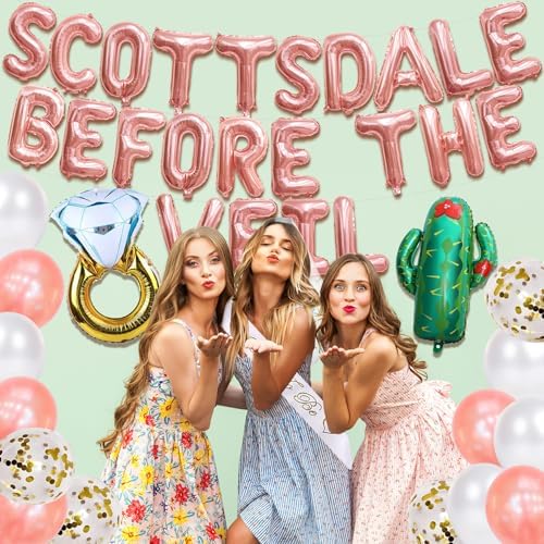 Scottsdale Bachelorette Party Decorations with Balloons