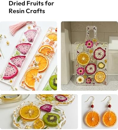 Resiners Bright Fruit Dried Flowers 80pcs