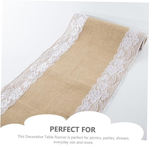 RORPOIR Lace Table Runner for Rustic Weddings and Events