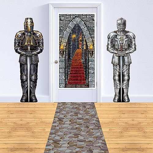 Beistle Cobblestone Aisle Runner Medieval Theme Decor