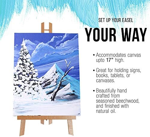 US Art Supply 18 Inch Large Tabletop A-Frame Easel 12 Pack