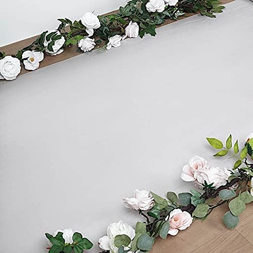 100 Feet White PVC Wedding Aisle Runner 1