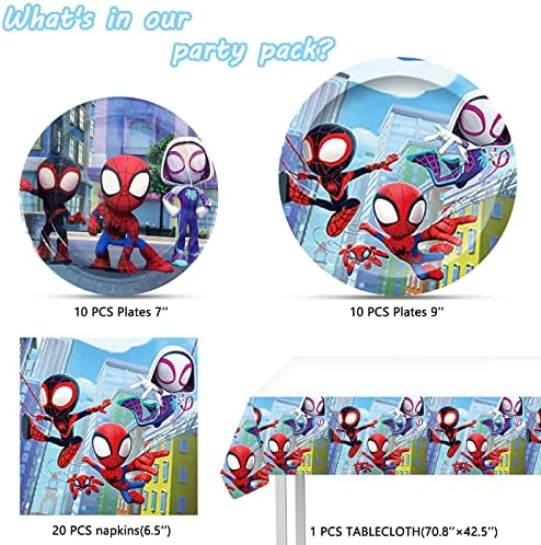 Spidey Birthday Decorations Set