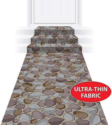 Beistle Cobblestone Aisle Runner Medieval Theme Decor