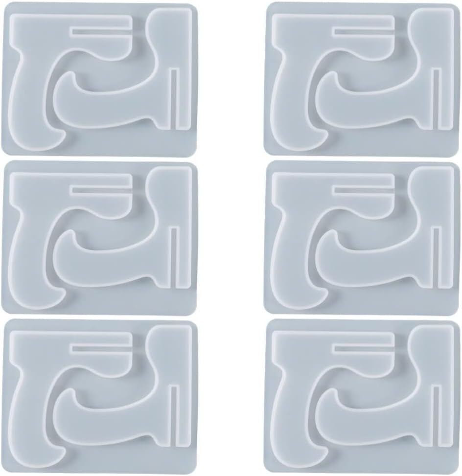 COHEALI 6 Pcs Resin Phone Holder Molds