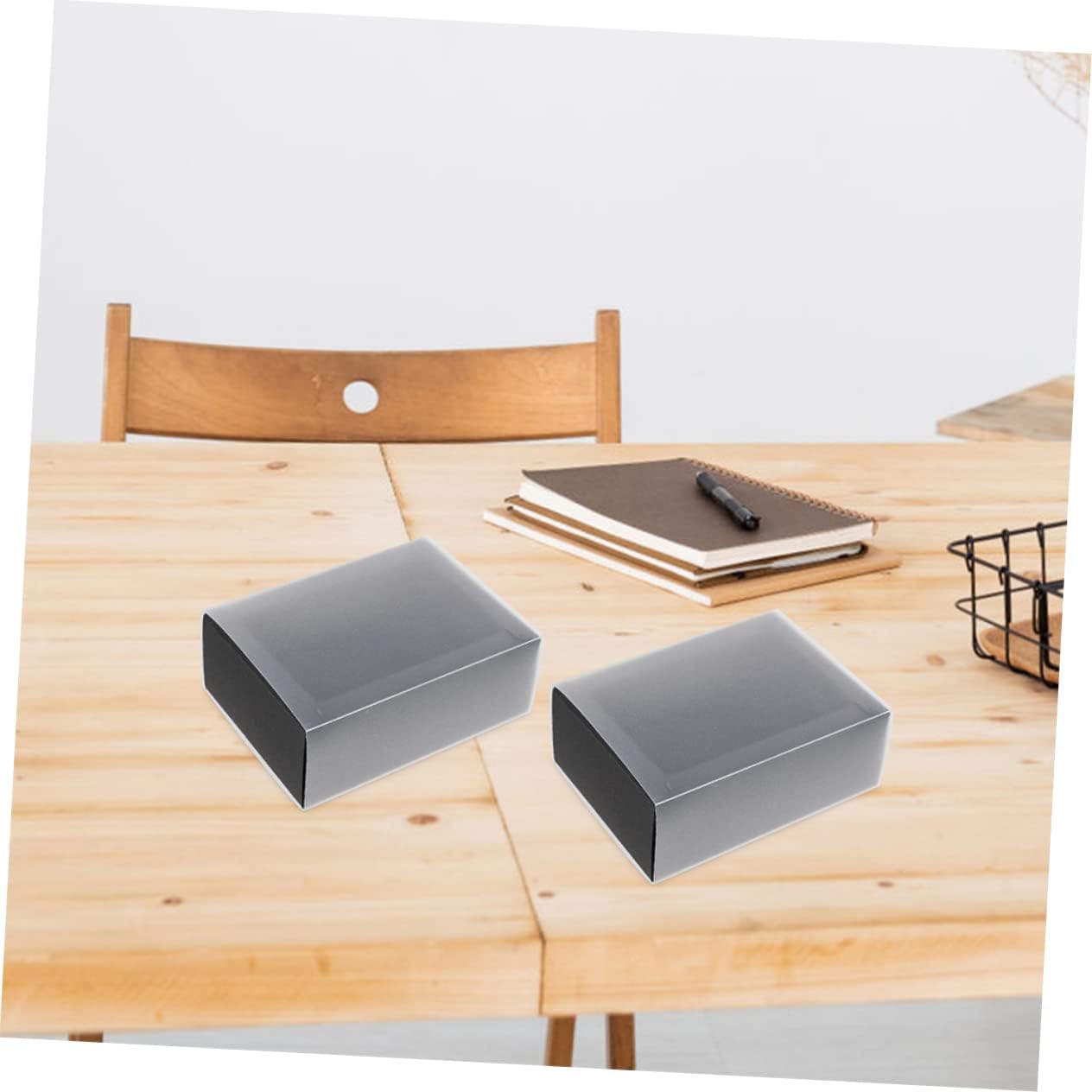 BCOATH 24pcs Kraft Paper Storage Boxes for Jewelry Candy Soap