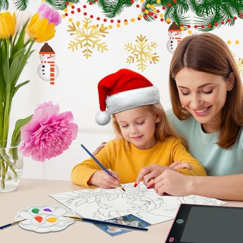 KovieDe 48 Piece Kids Paint Set with Art Supplies