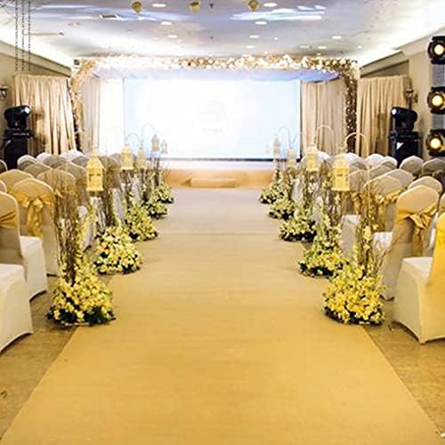 Yellow Wedding Aisle Runner Carpet for Parties and Events