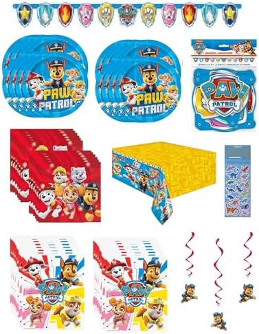 Paw Patrol Birthday Party Supplies Bundle
