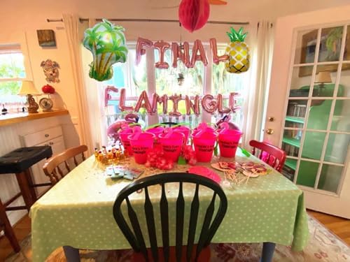 Rose Gold Final Flamingle Balloons Bachelorette Party Decor