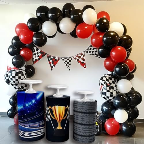 5 Piece Stretch Cylinder Covers for Birthday Decor