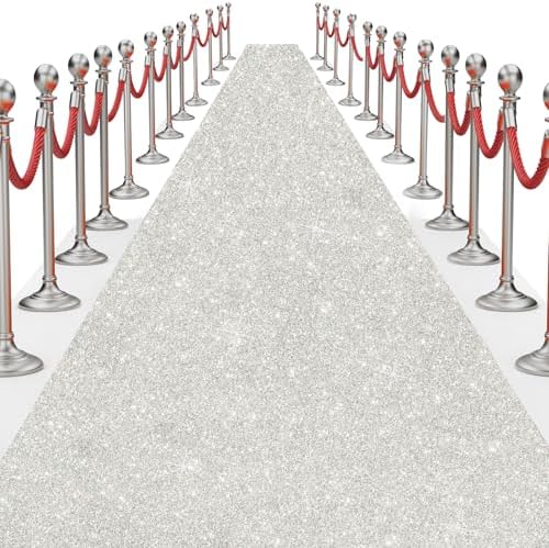 Glitter Carpet Runner Party 200 GSM Non-Woven with Adhesive