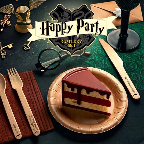 Harry Potter Themed Disposable Cutlery Set - 45pcs
