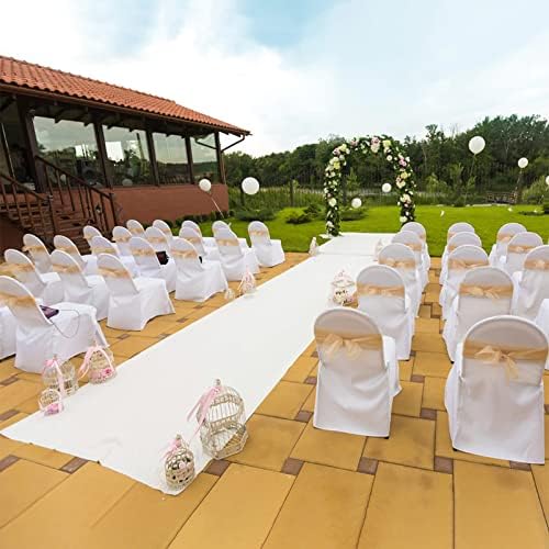 White Carpet Runner for Wedding and Party Decorations