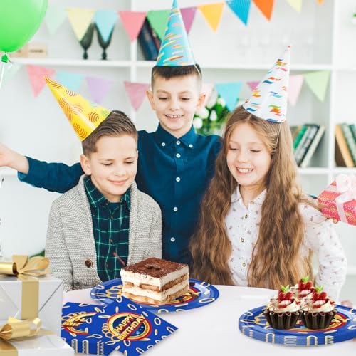 40Pcs S-onic Party Decoration Set with Napkins and Plates