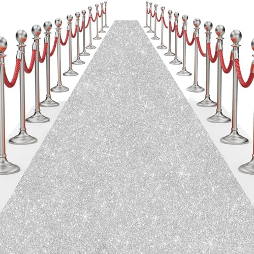 Glitter Carpet Runner for Party - 26FTx15FT