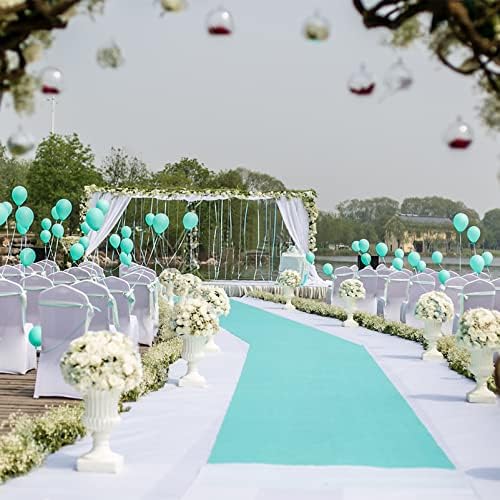 KAMPCO Blue Aisle Runner Carpet for Weddings and Events