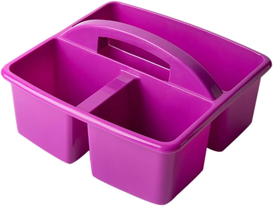 3 Compartment Storage Caddy with Carrying Handle