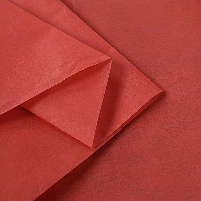 BalsaCircle 100 Feet Red Rayon Aisle Runner for Wedding Events