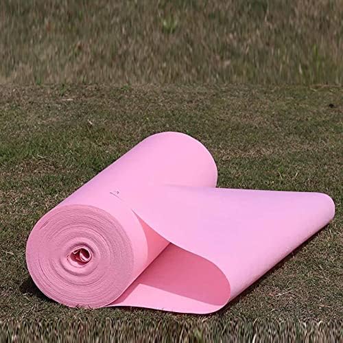 Pink Wedding Aisle Runner 10m 30m Floor Rug for Ceremony