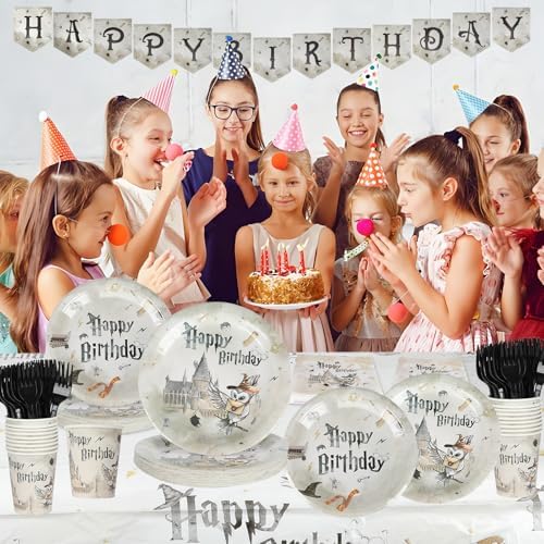 152pcs Magical Wizard Party Supplies Kit
