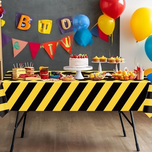 4 Pack Racing Car Theme Tablecloths for Kids Parties
