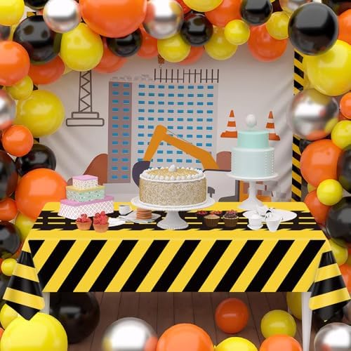 4 Pack Racing Car Theme Tablecloths for Kids Parties