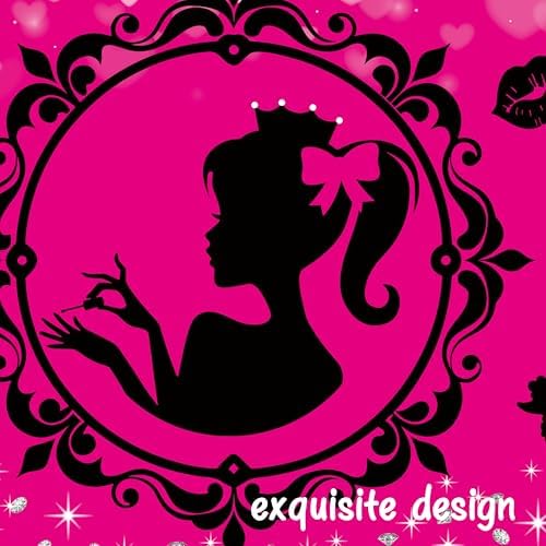 C L Cooper Life Hot Pink Princess Tablecloths Set of 2