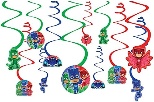 Amscan PJ Masks MEGA Deluxe Birthday Party Pack for 16