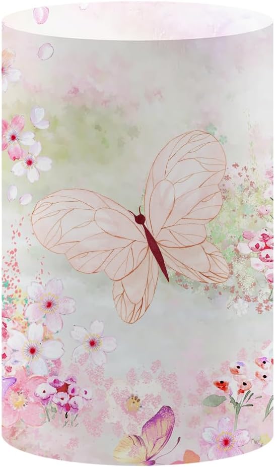 KONPON Butterfly Cylinder Plinth Covers for Parties