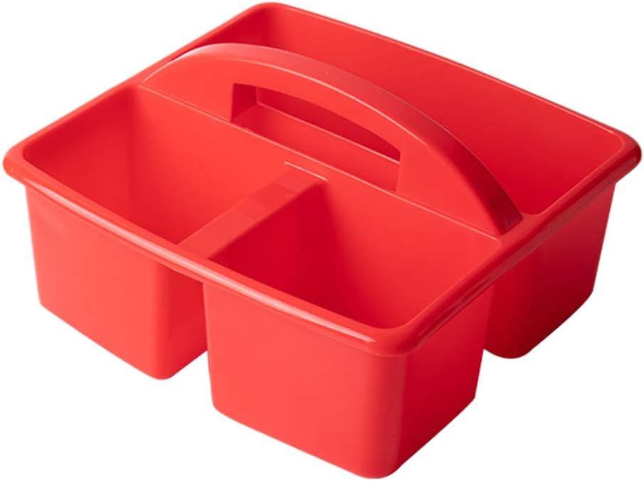 Home School Office 3 Compartments Storage Basket Bin Box 1