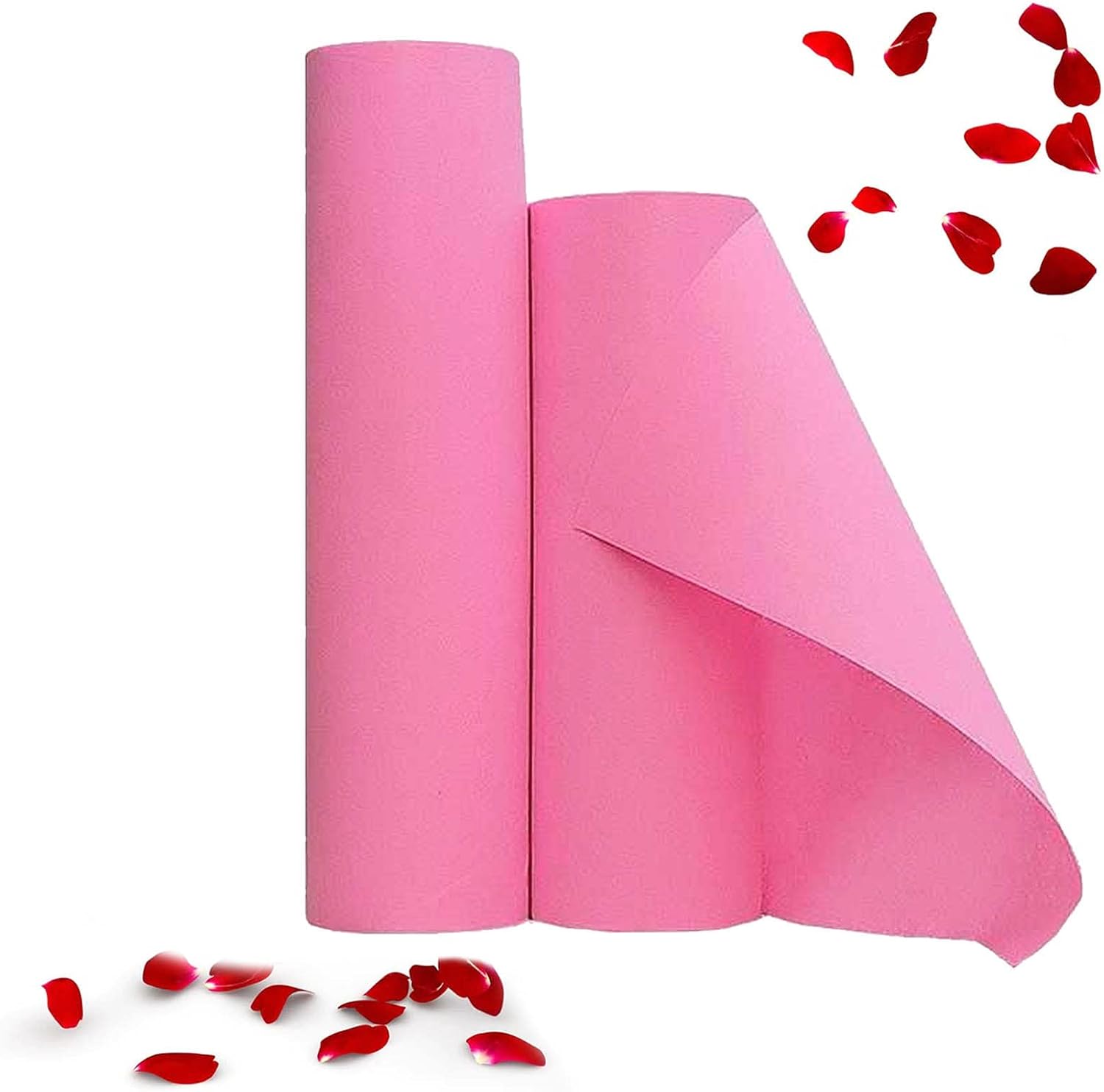Pink Wedding Aisle Runner 10m 30m Floor Rug for Ceremony