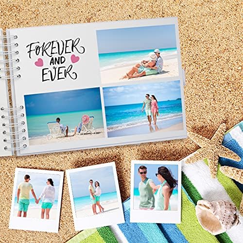EVNEED Scrapbook Photo Album Wedding Guest Book