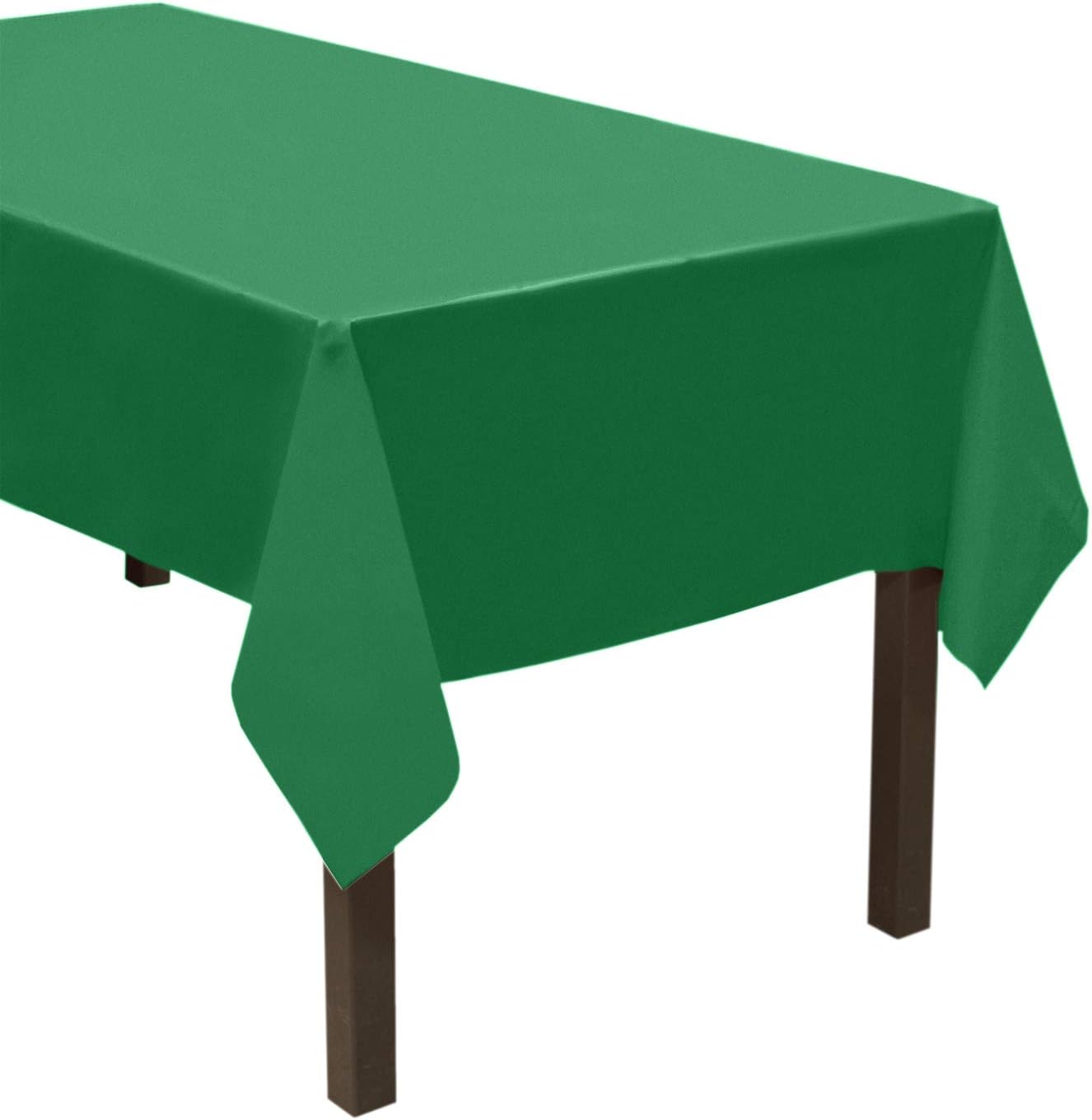 Party Essentials ValuMost Table Cover Kelly Green 54x108